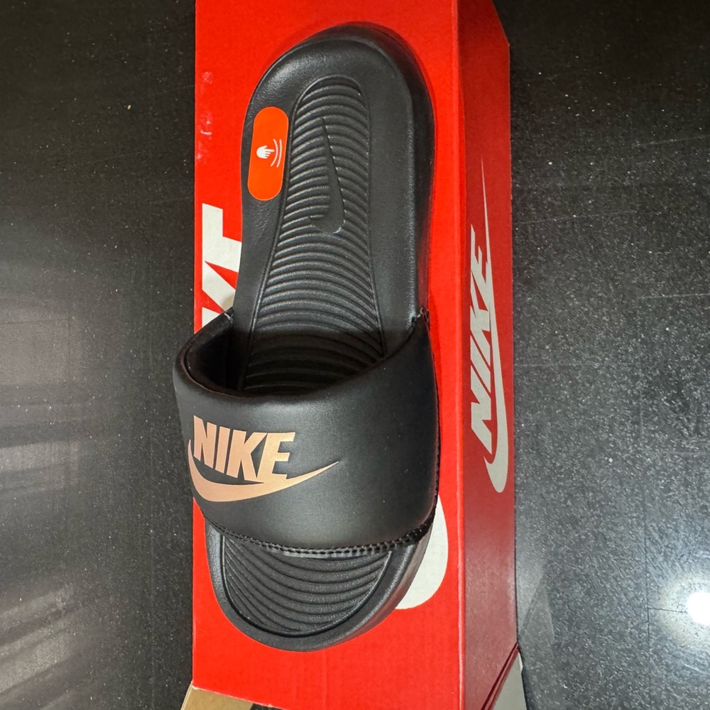 Nike Black Slide Sandals.  Brand new
